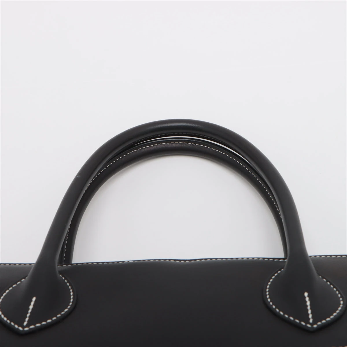 エルメス ボリードリラックス45 ヴォーシッキム ブラック シルバー金具