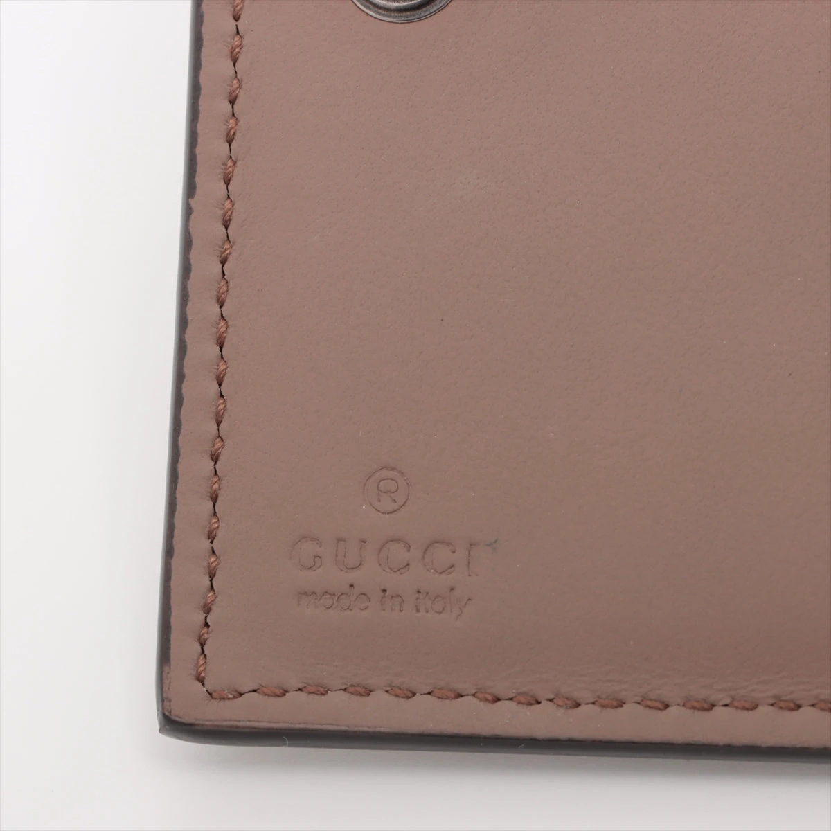 グッチ GGスプリーム PVC財布 グッチ GGスプリーム 779799 PVC×レザー コンパクトウォレット