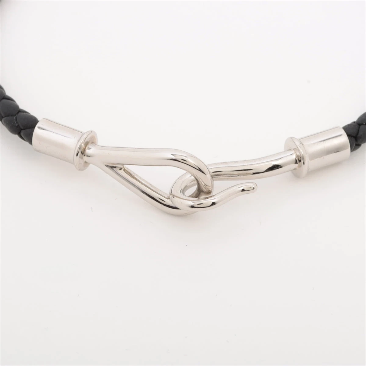 ヴィンテージ HERMES ジャンボシルバーブレス HERMES エルメス レザーブレスレット ジャンボ シルバー - メルカリ