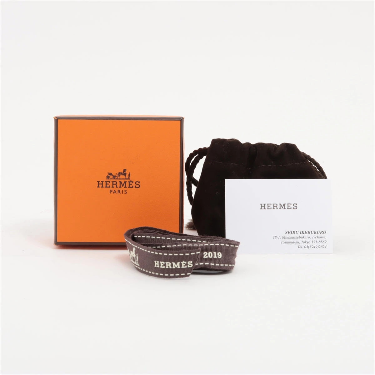 エルメス トリオ スカーフリング GP ゴールド A3433010｜中古ブランド