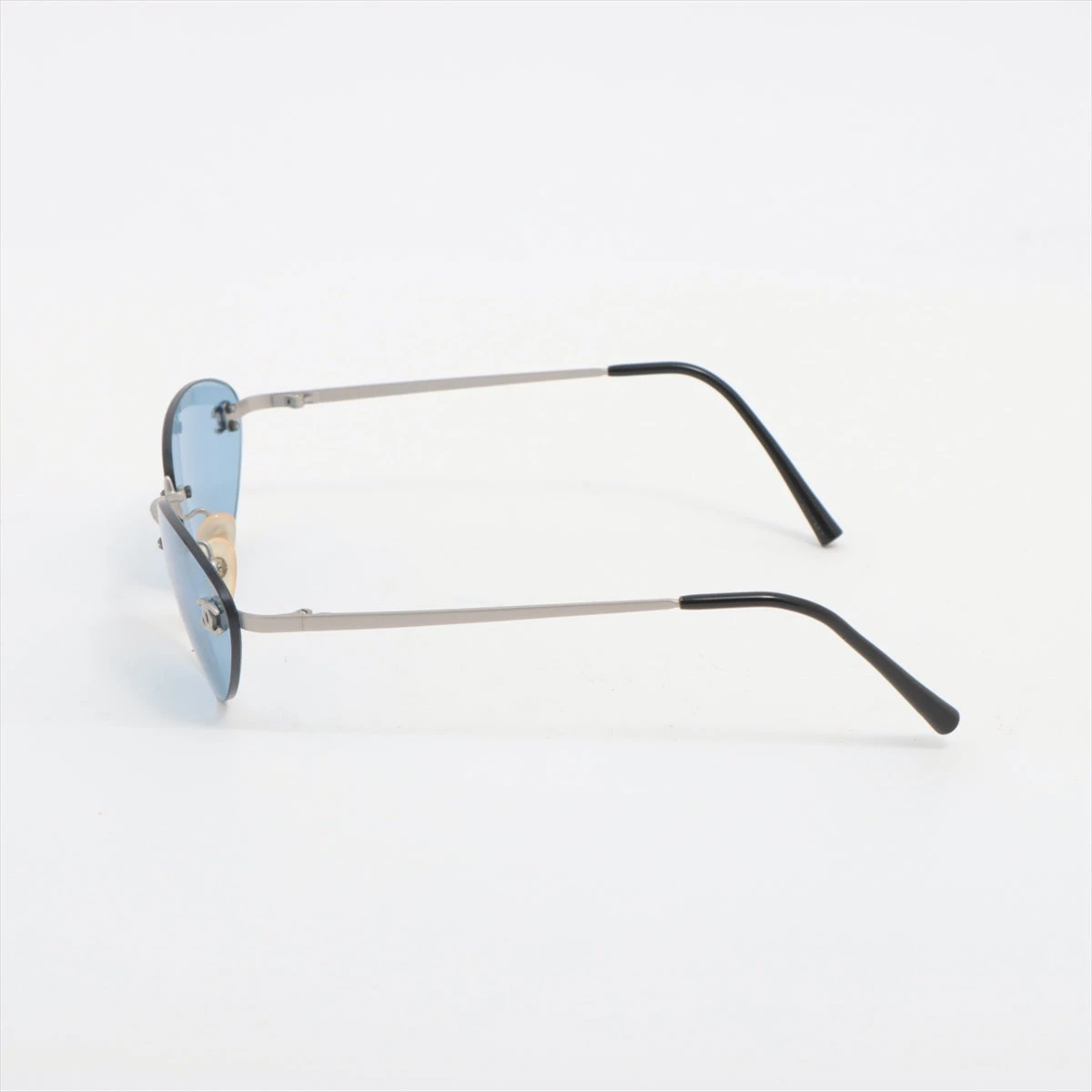 シャネル 4003 ココマーク サングラス GP シルバー×ブルー A3439005