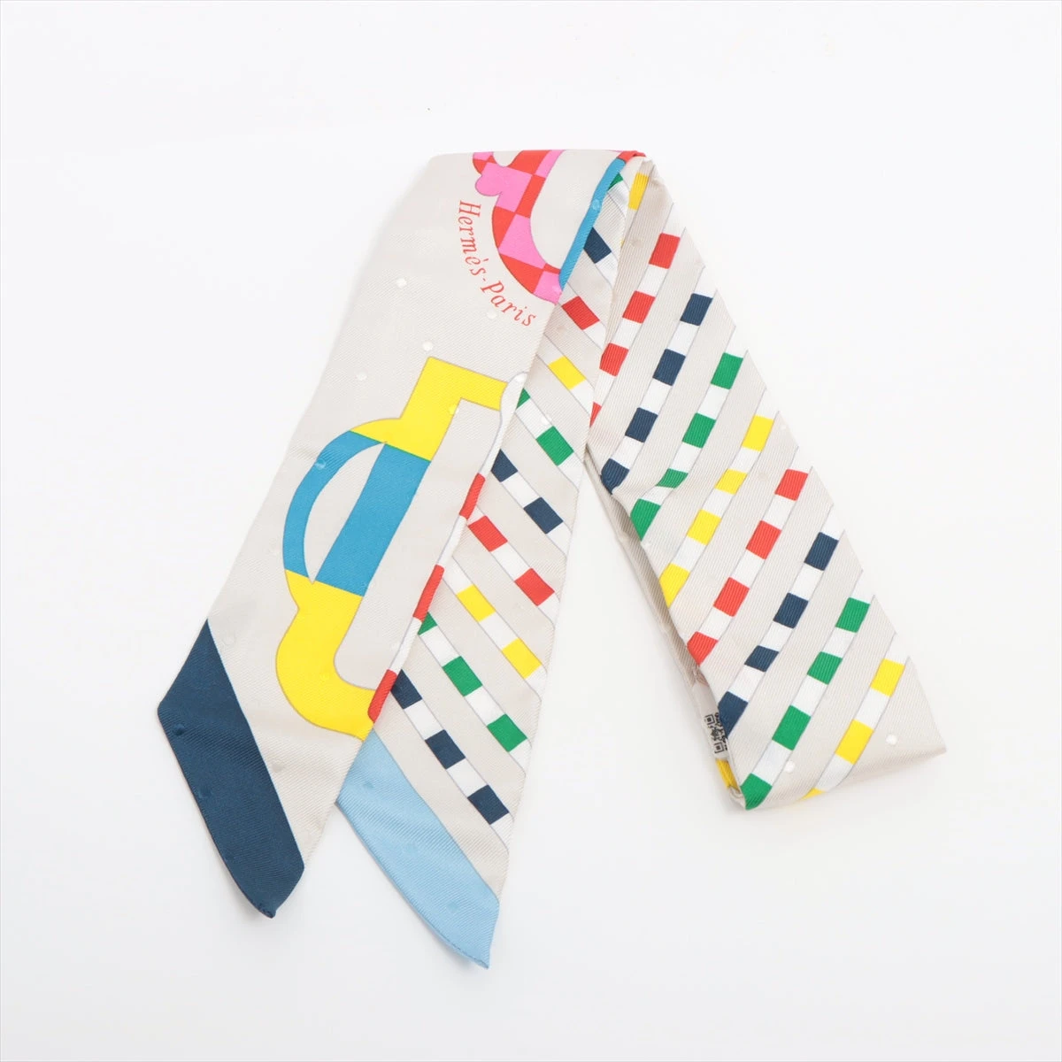 エルメス　マキシツイリー　モダンなバックル エルメス スカーフ ツイリー モダンなバックル Bouclerie moderne