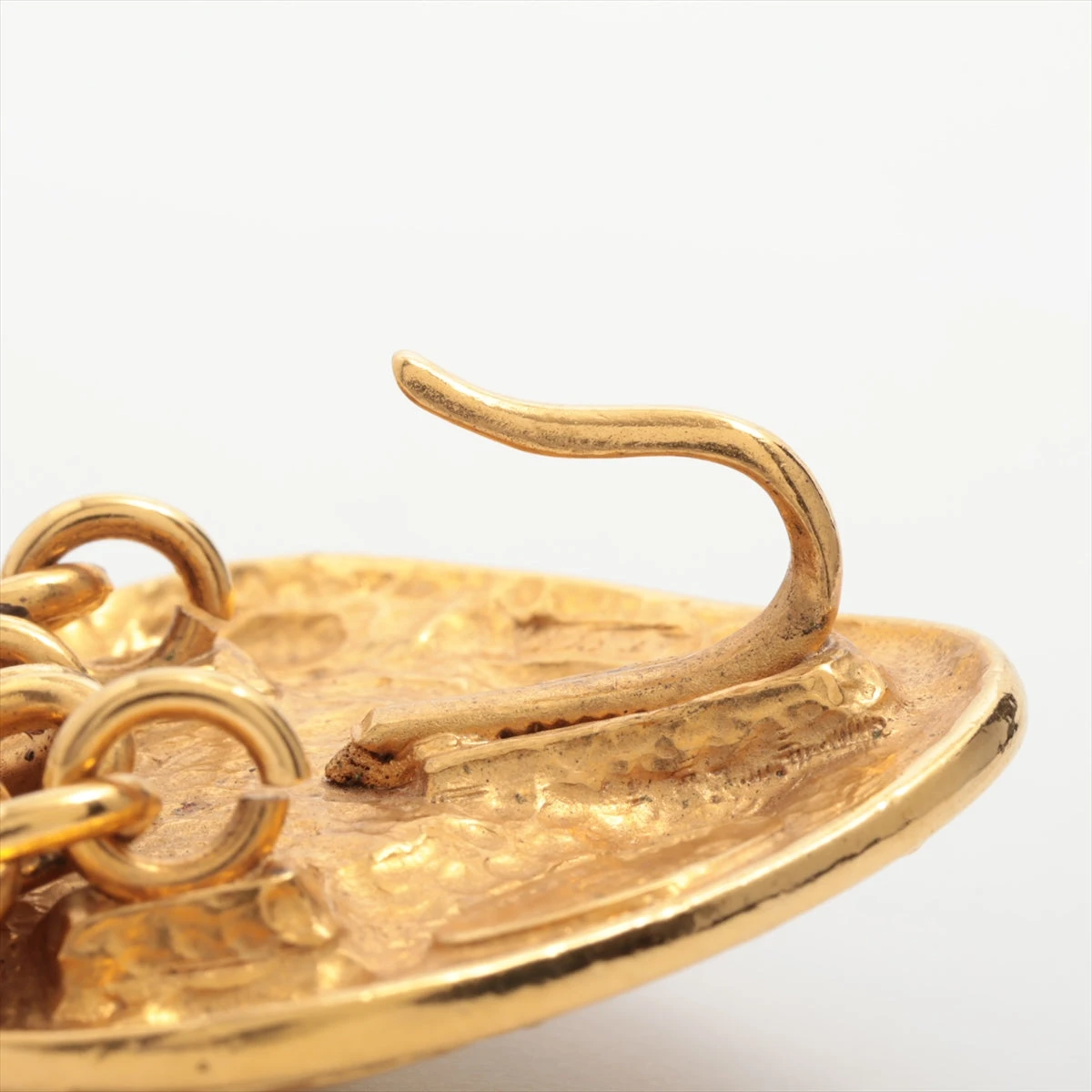 シャネル ココマーク 6061 チェーンベルト GP×フェイクパール ゴールド