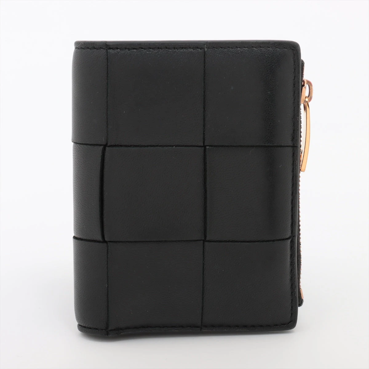 ボッテガヴェネタ マキシイントレチャート カセット レザー 財布