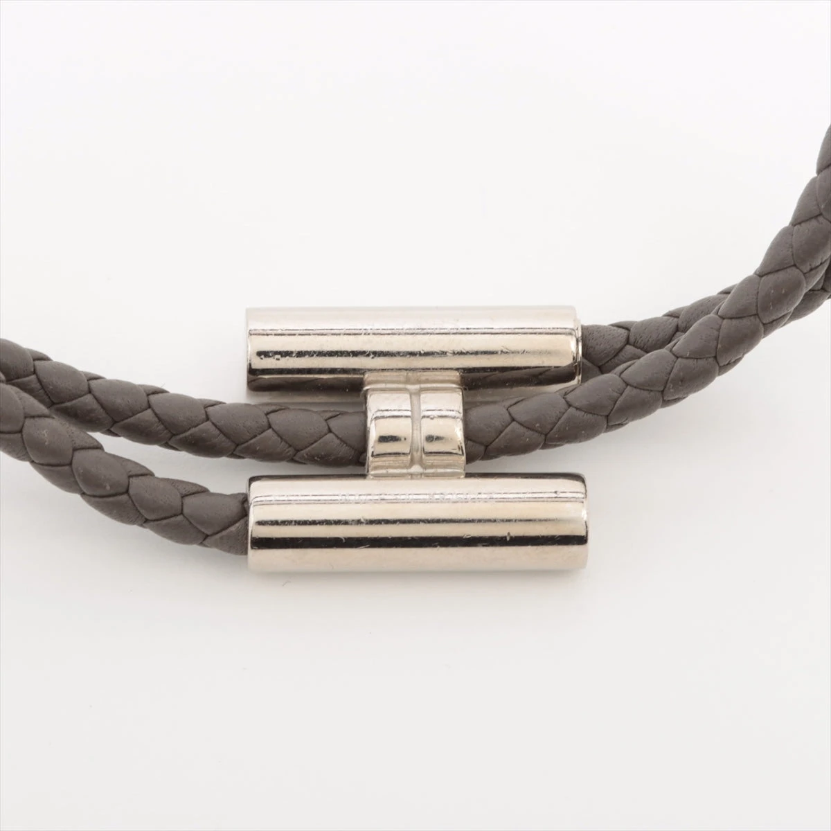 エルメス トゥルニ トレッセ ブレスレット GP×革 エトゥープ XB026710