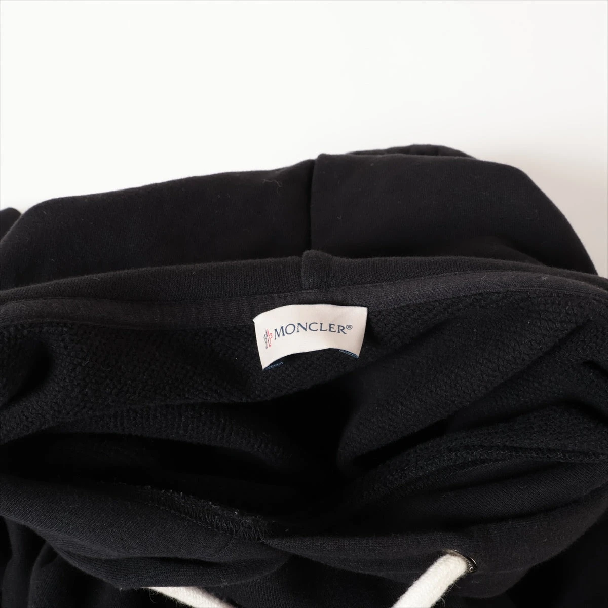 モンクレール 20年 コットン パーカー S レディース ブラック