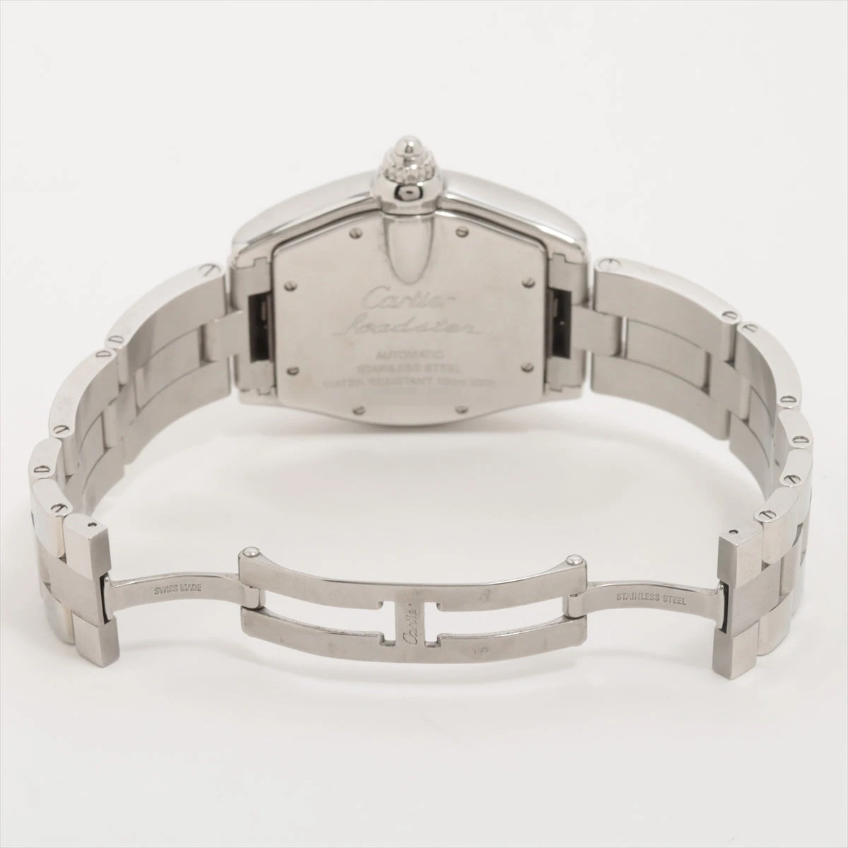 カルティエ ロードスターLM W62025V3 SS AT シルバー文字盤 あまりごま
