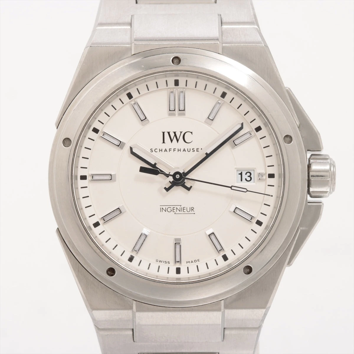 IWC インヂュニア IW323904 SS AT 白文字盤 A3442099｜中古ブランド品