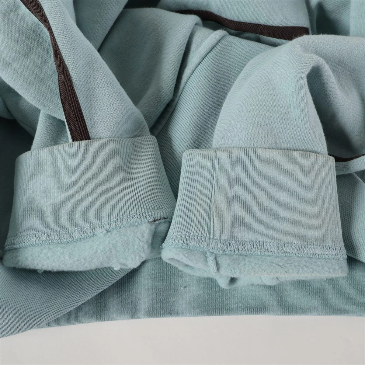 エルメス 21AW コットン スウェット S メンズ ブルー 12-5747 A3427831 