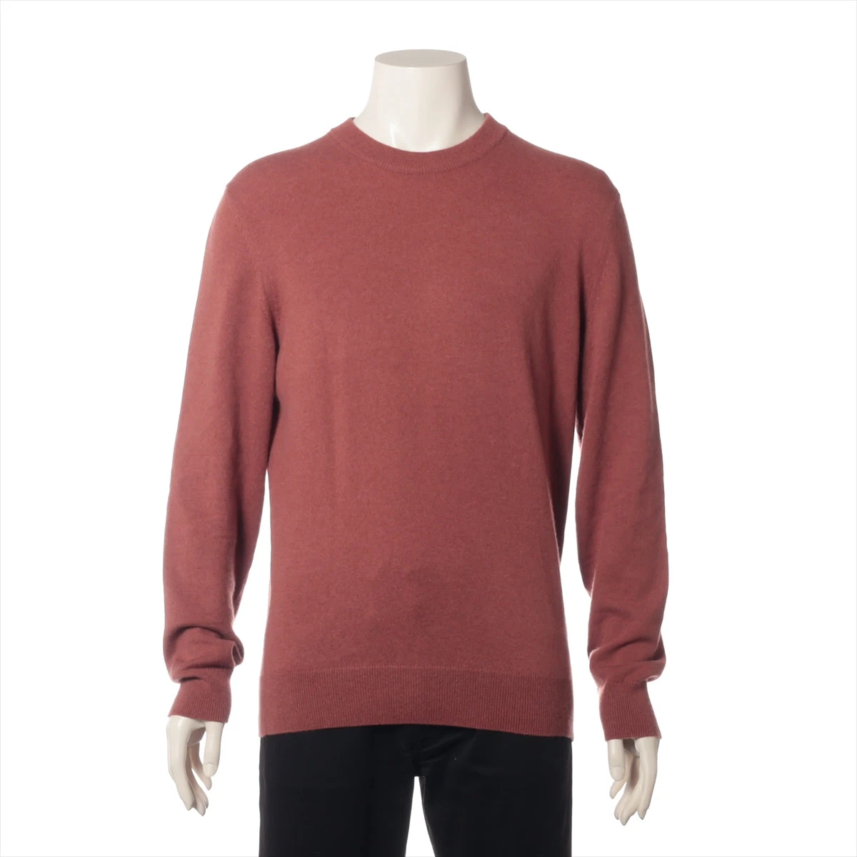 エルメス シェーヌダンクル 22AW カシミヤ×レザー ニット L