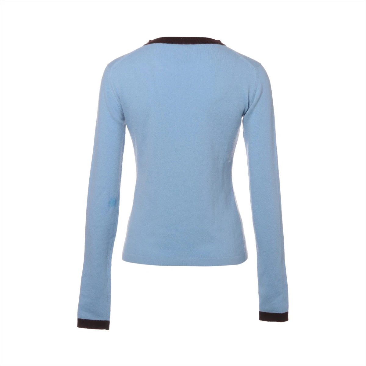 シャネル サマーニット セーター ココマーク Vネック 5分袖 38 シャネル サマーニット セーター ココマーク Vネック 5分袖 38