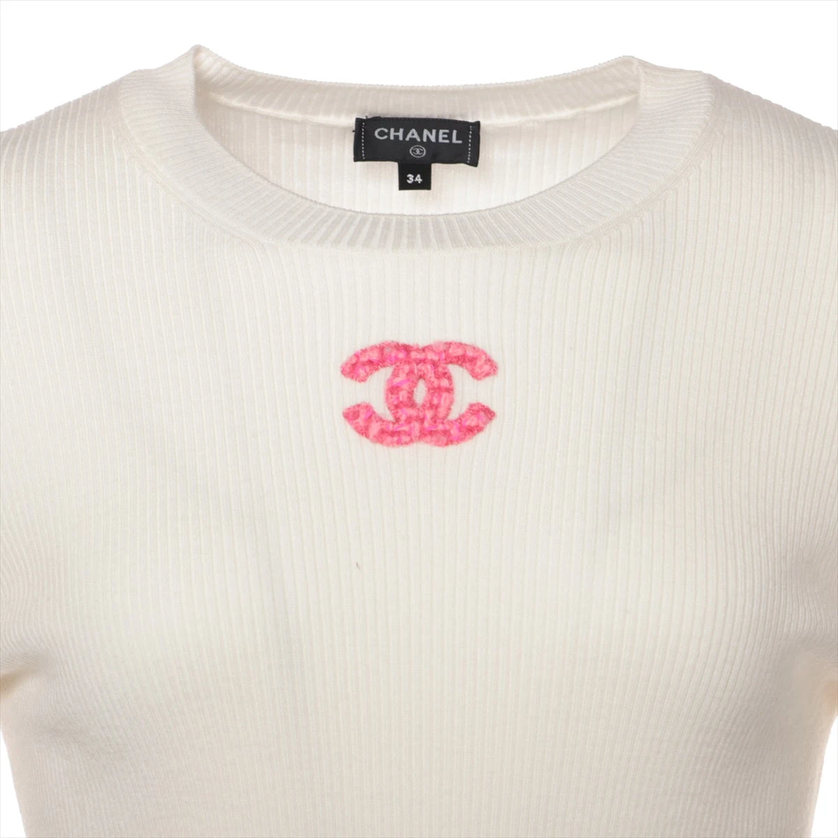 美品☆CHANEL シャネル P70959K10142 アルパカ ココマーク タートルネック ボリュームスリーブ 長袖 ニット アイボリー 34 レディース CHANEL 美品☆CHANEL シャネル P70959K10142 アルパカ ココ