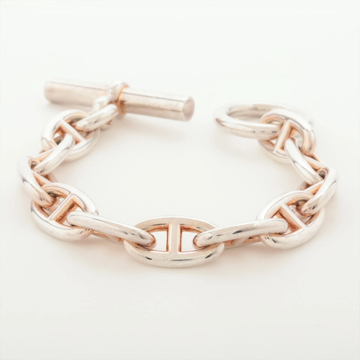 エルメス シェーヌダンクルGM ブレスレット 11コマ 925 65.0g シルバー  