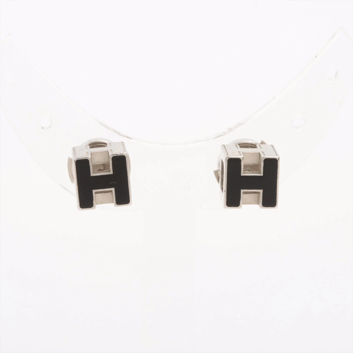 エルメス カージュドアッシュ Hキューブピアス ピアス(両耳用