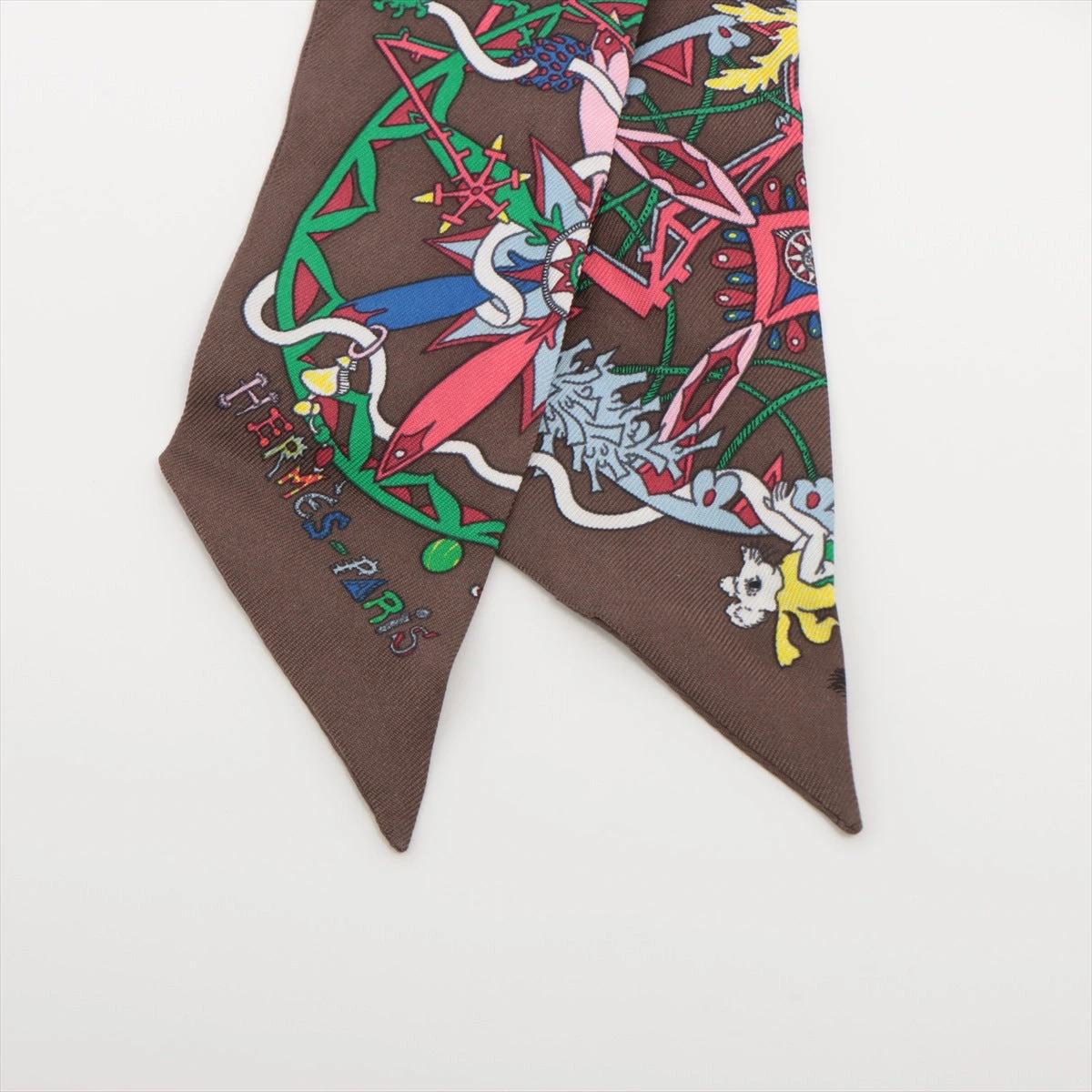 美品　エルメス　ツイリー　エルメス・パレード　HERMES PARADE 24年 楽天市場】【中古】 HERMES エルメス ツイリー HERMES PARADE