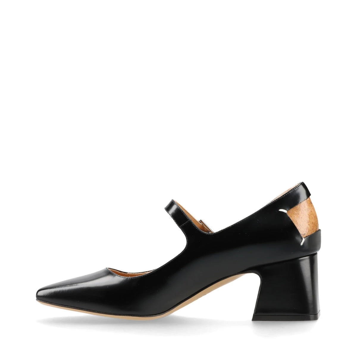 新品　マルジェラ メゾンマルジェラ バックストラップ パンプス ブラウン 37 Maison Margiela（旧Maison Martin Margiela） - 新品