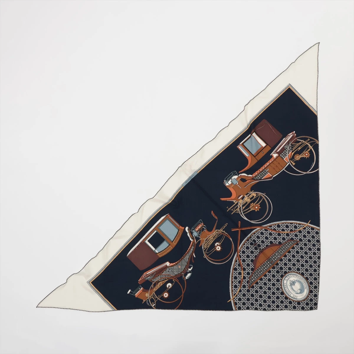 ✨️極美品✨️エルメス ツイリー 精巧な馬車 Voitures Exquises エルメス ツイリー VOITURES EXQUISES 精巧な馬車 スカーフ シルク