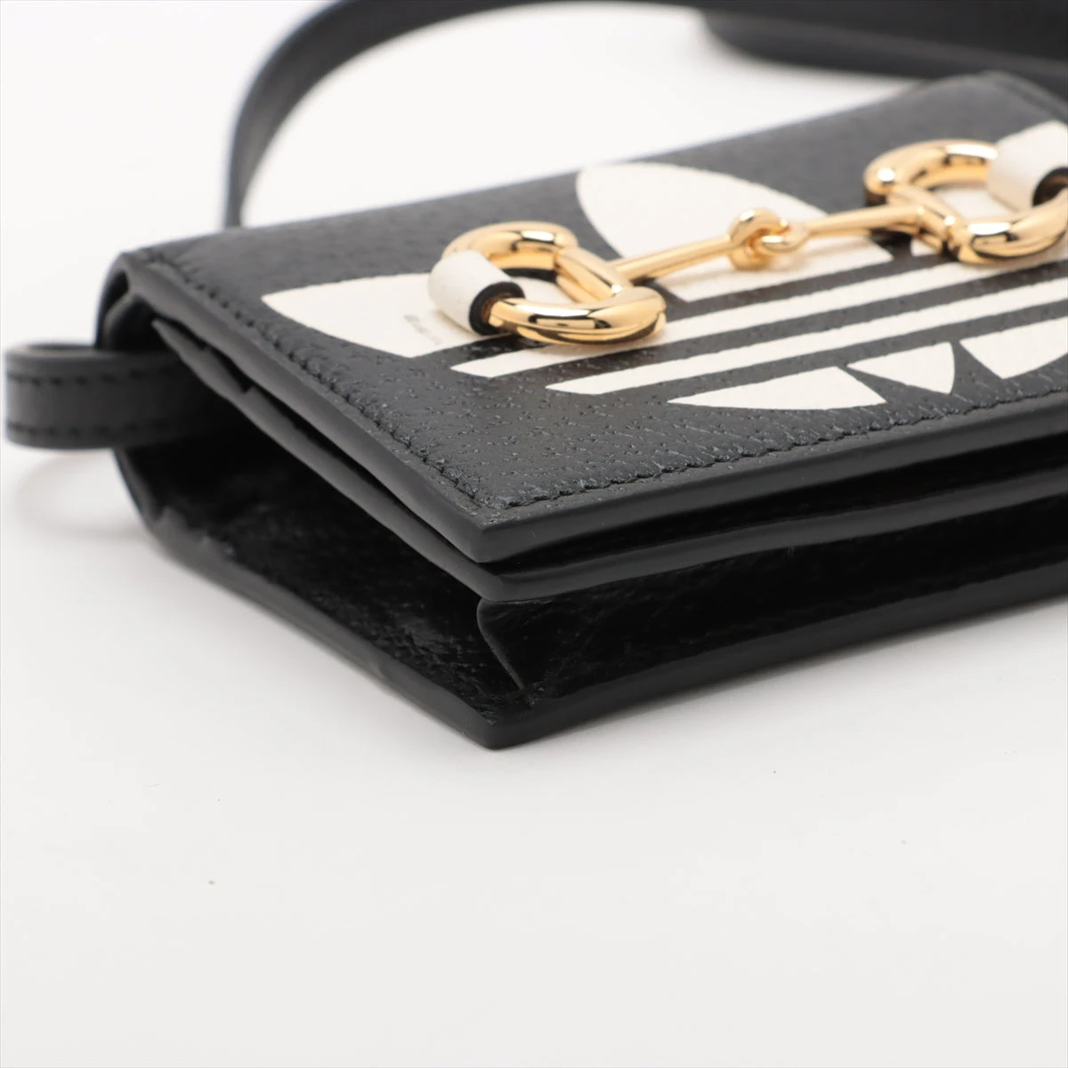 グッチ×アディダス ホースビット1955 レザー ショルダーウォレット  