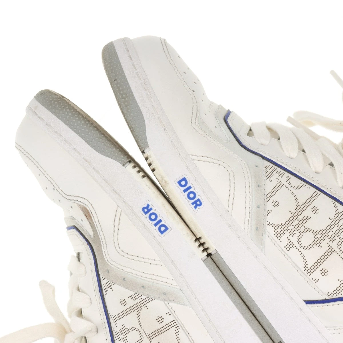 ディオール B27 レザー スニーカー 40 ユニセックス ホワイト