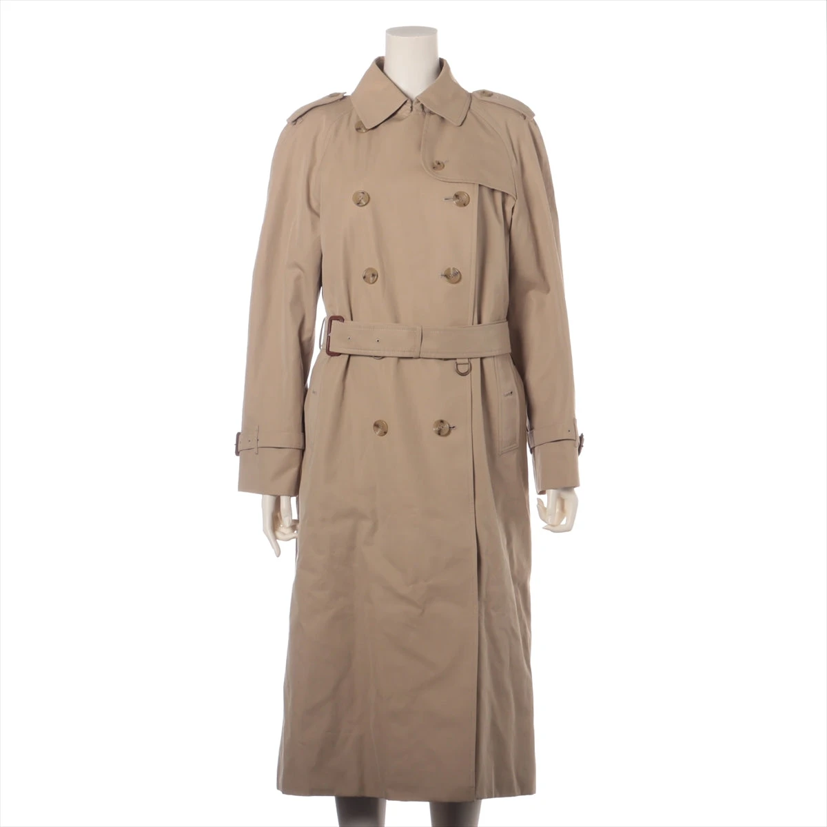 バーバリープローサム トレンチコート 42(I) レディース 黒 冬物