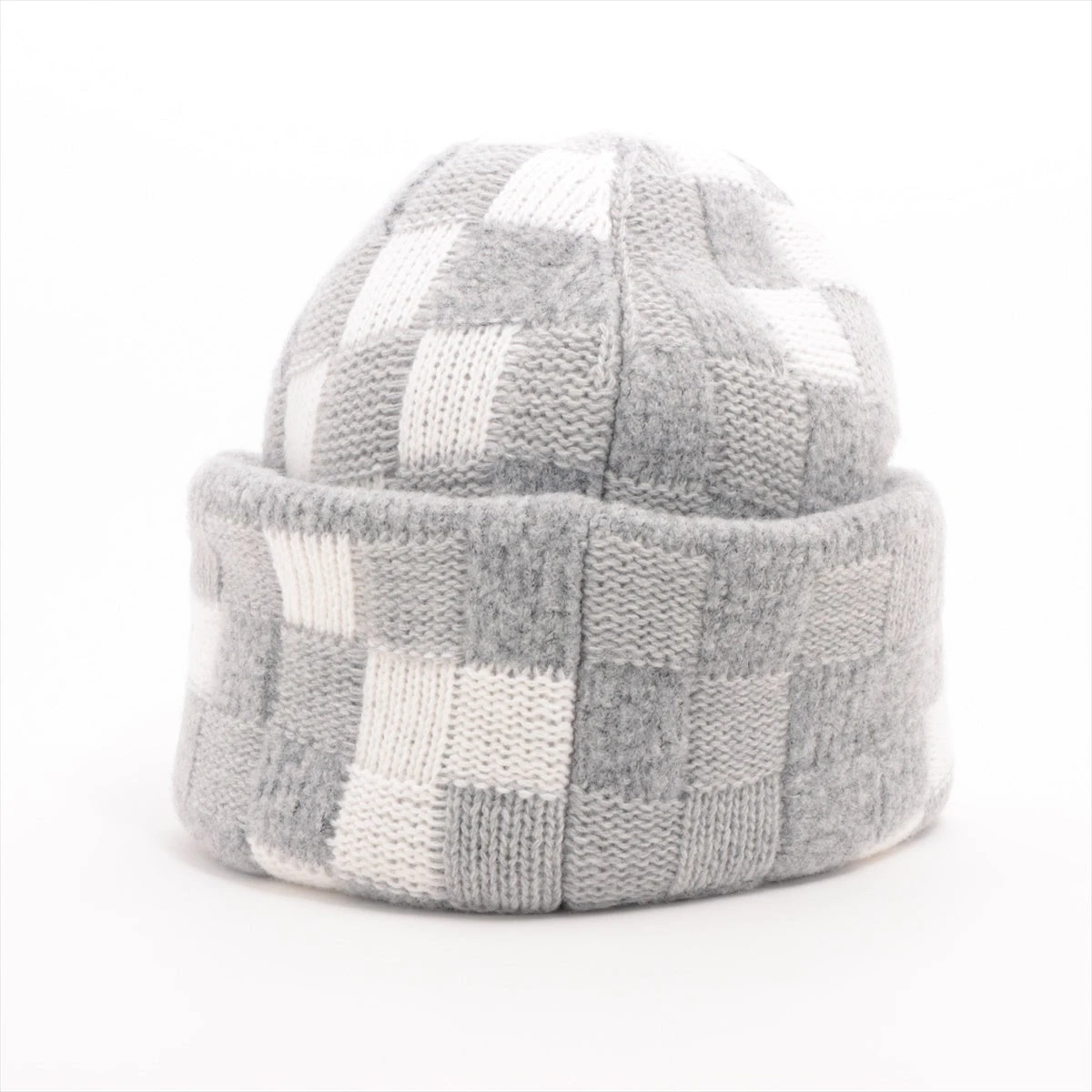 ヴィトン M7874A ビーニー ダモフラージュ パール ブロー HF4214