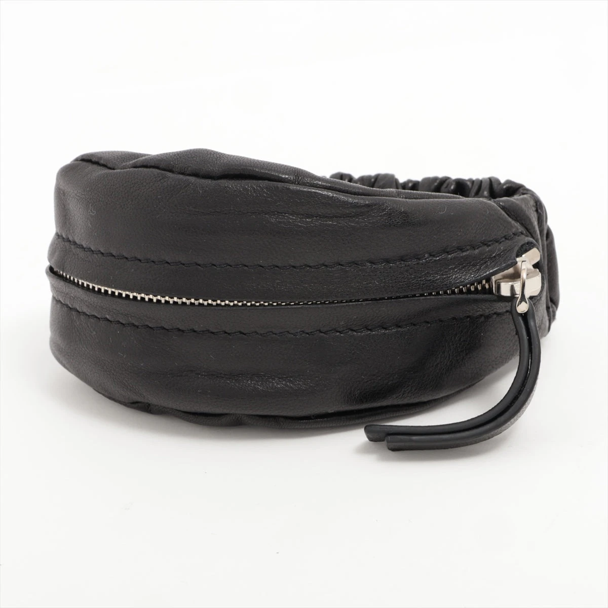 ザロウ レザー コインケース ブラック コインリストレット A3443512｜中古ブランド品・ブランド古着通販｜ALLU（アリュー）
