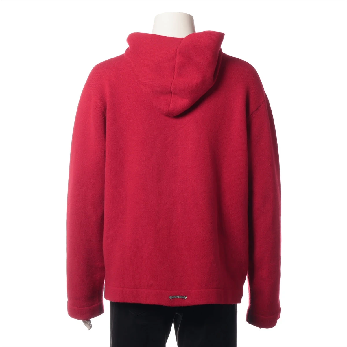 クロムハーツ パーカー カシミヤ×ポリウレタン サイズM レッド