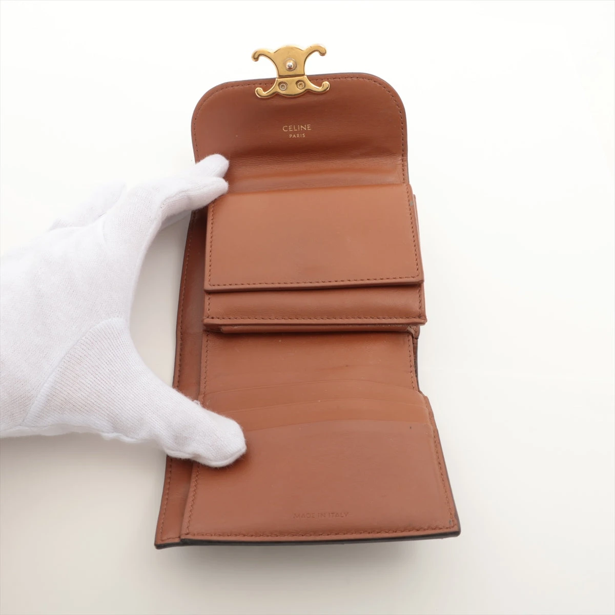 セリーヌ トリオンフキャンバス トリオンフ スモールフラップ 
