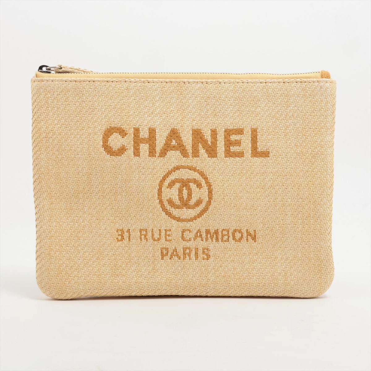 シャネル CHANEL クラッチバッグ ドーヴィルライン イエロー シャネル ドーヴィル ALLU online store｜イエロー(黄色)｜中古