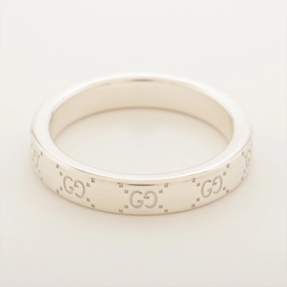 GUCCI グッチ シグネチャー GG リング 4ミリ 国内直営**GUCCI** グッチ シグネチャー GG リング (GUCCI/指輪