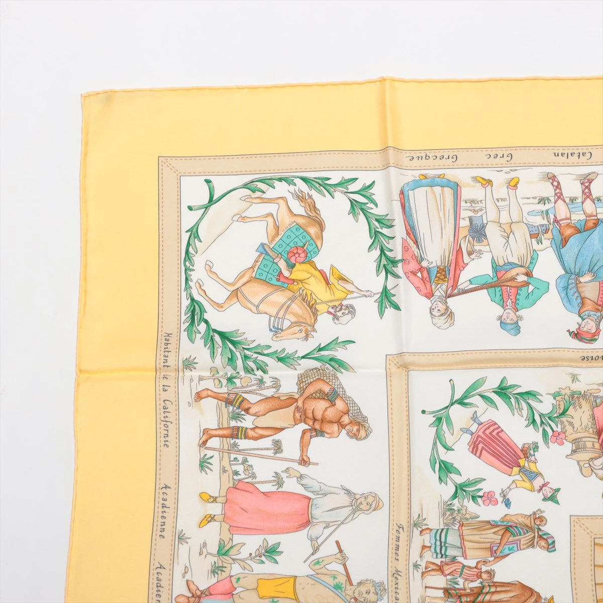 エルメス カレ90 COSTUMES CIVILS ACTUELS 現代市民の服装 エルメス カレ90 COSTUMES CIVILS ACTUELS 現代市民の服装