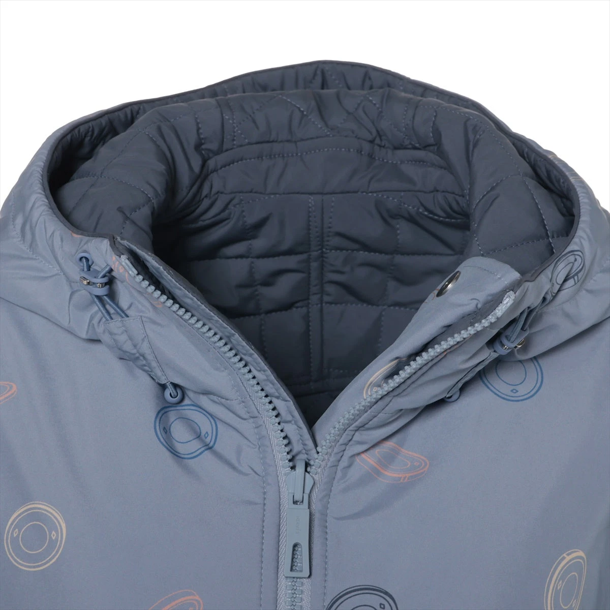 【上品/オシャレが決まる♪】HERMES キルティングジャケット エルメス 2024 A/W キルティングジャケット ブラック #38 タグ付