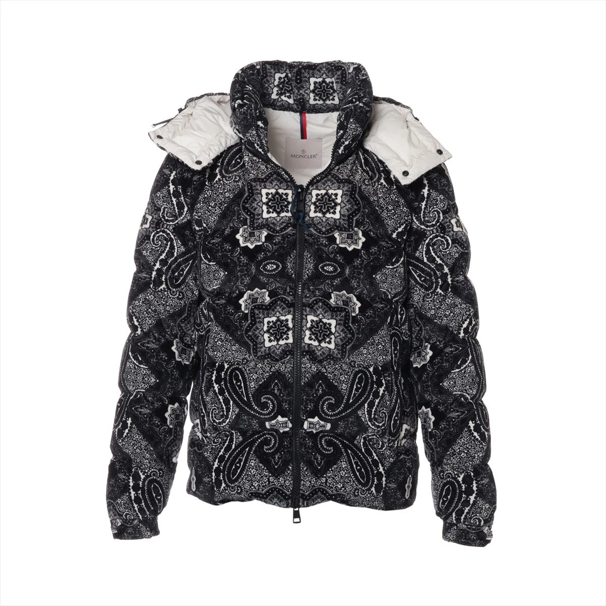モンクレール GARTEMPE ペイズリー ダウンジャケット