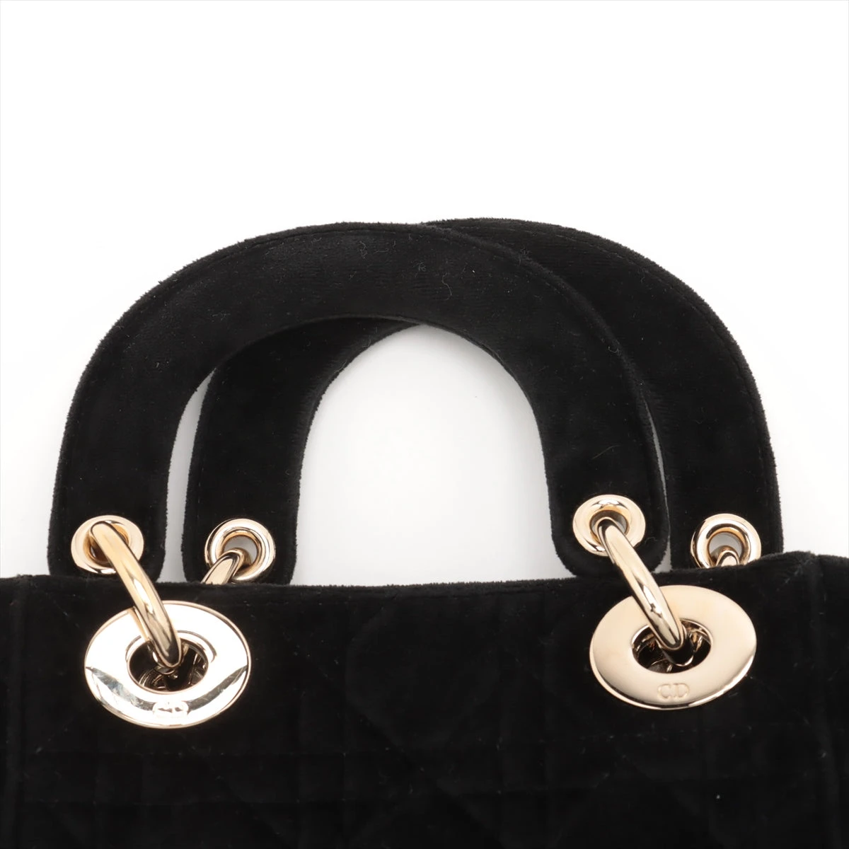 クリスチャンディオール レディディオール ミニ カナージュ ベロア  