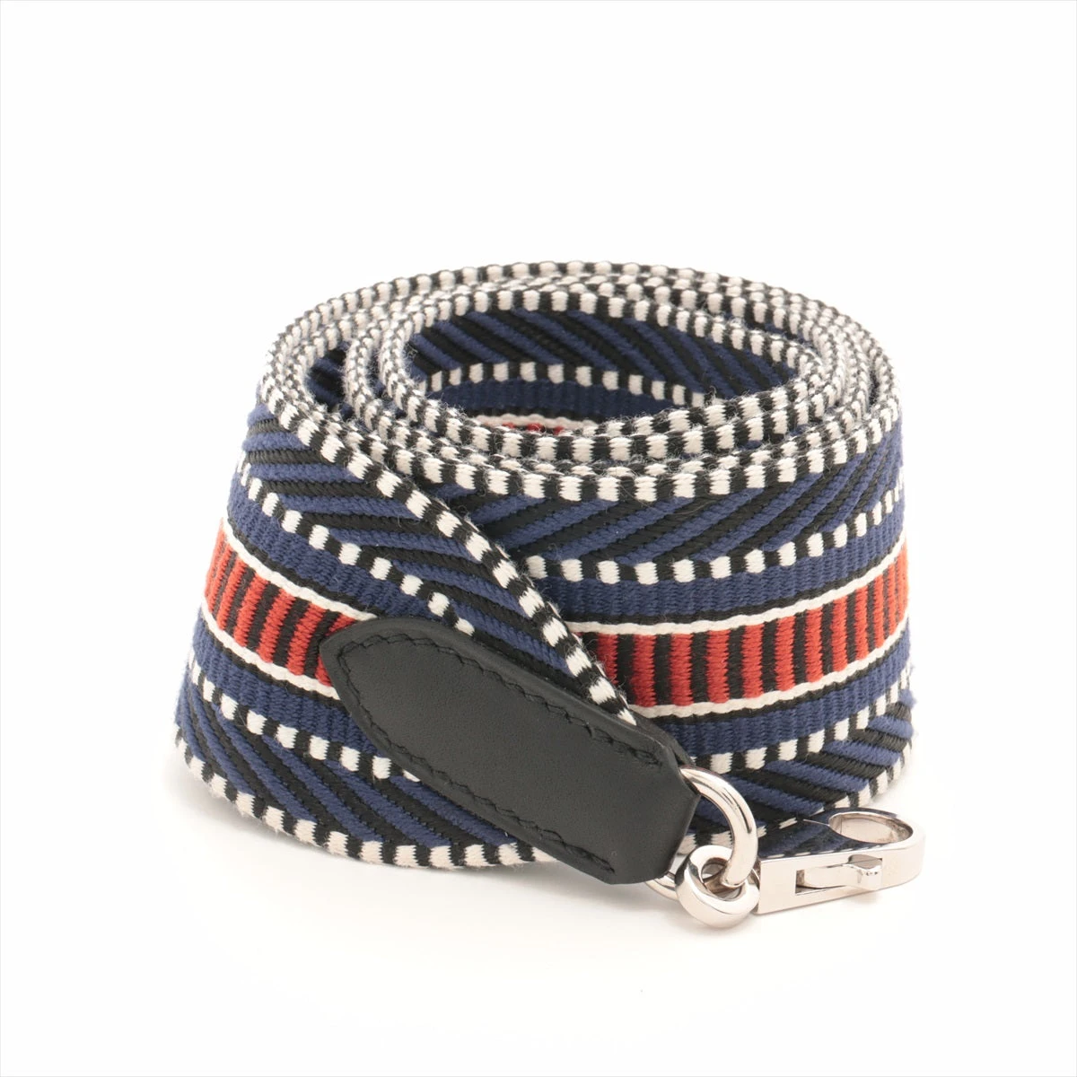 エルメスバンドリエール ショルダーストラップ ネイビー