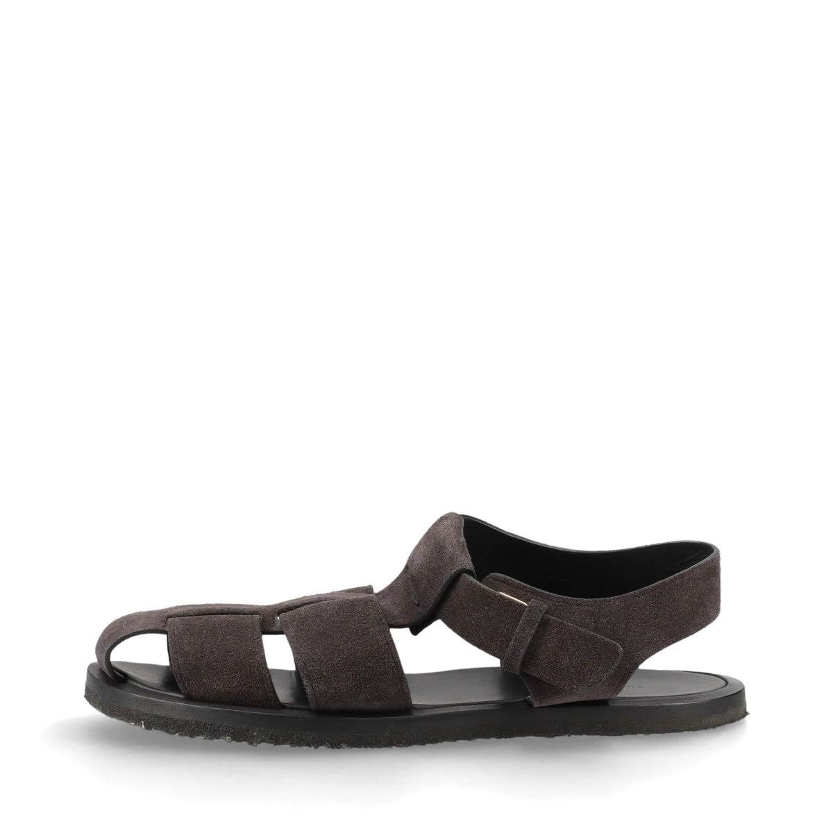 PRADAのサンダル⭐︎スエード ブラウン スエード バンドサンダル | PRADA