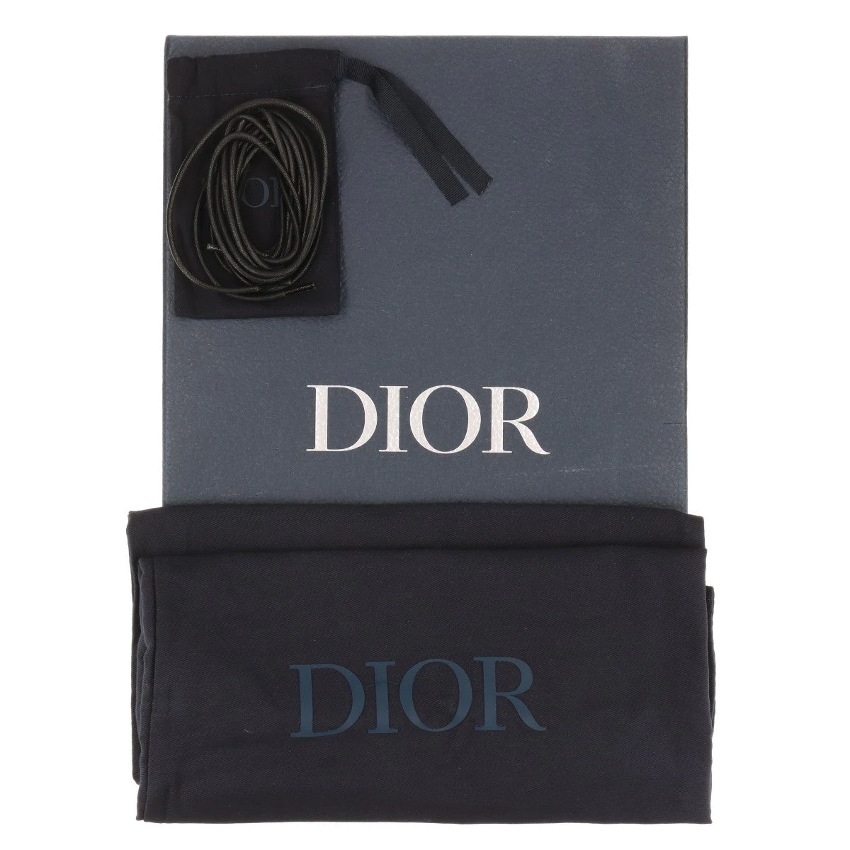 ディオール　キャンバス×レザー　メンズ　シューズ　43 ディオール Dior Combat 24SS キャンバス×レザー レザーシューズ