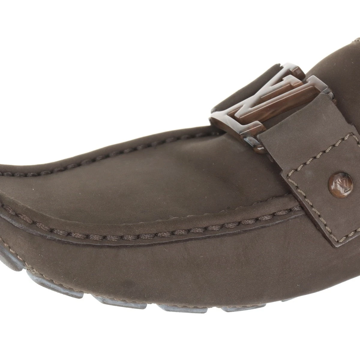 ヴィトン モンテカルロライン 16年 ヌバックレザー ドライビング