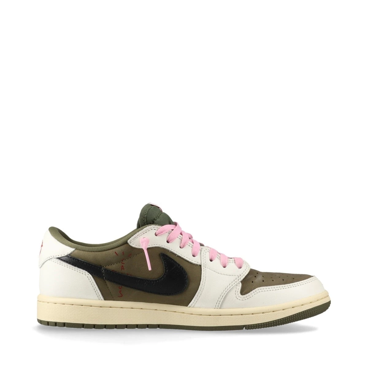 ナイキ×トラヴィススコット AIR JORDAN 1 LOW OG SP レザー×スエード 
