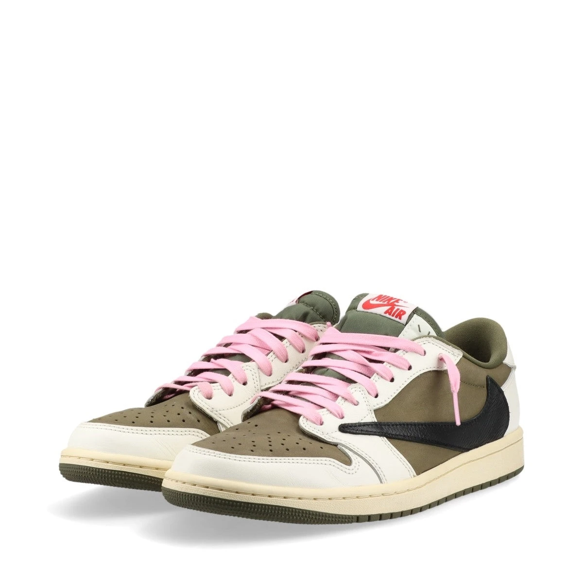 ナイキ×トラヴィススコット AIR JORDAN 1 LOW OG SP レザー×スエード