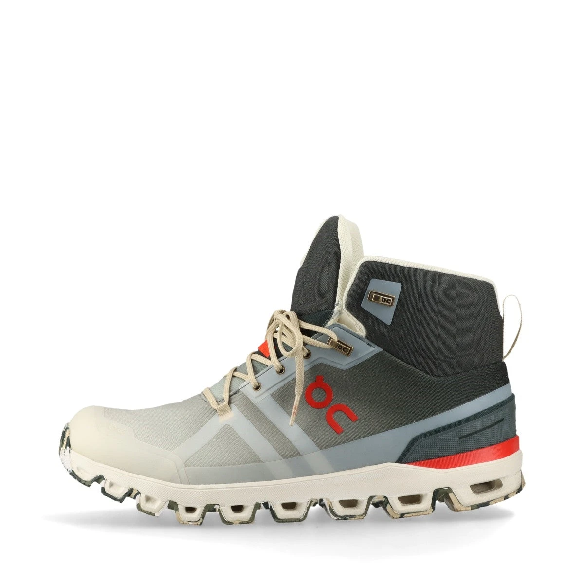 ロエベ×オン キャンバス ハイカットスニーカー 43 メンズ グレー