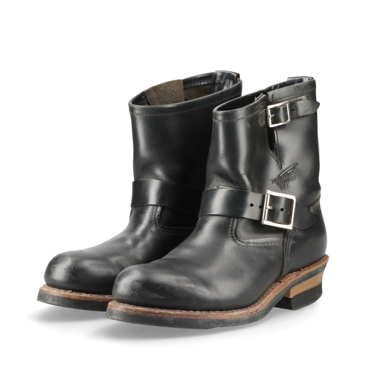 レッドウィング レザー ブーツ 7 1/2 メンズ ブラック 2976