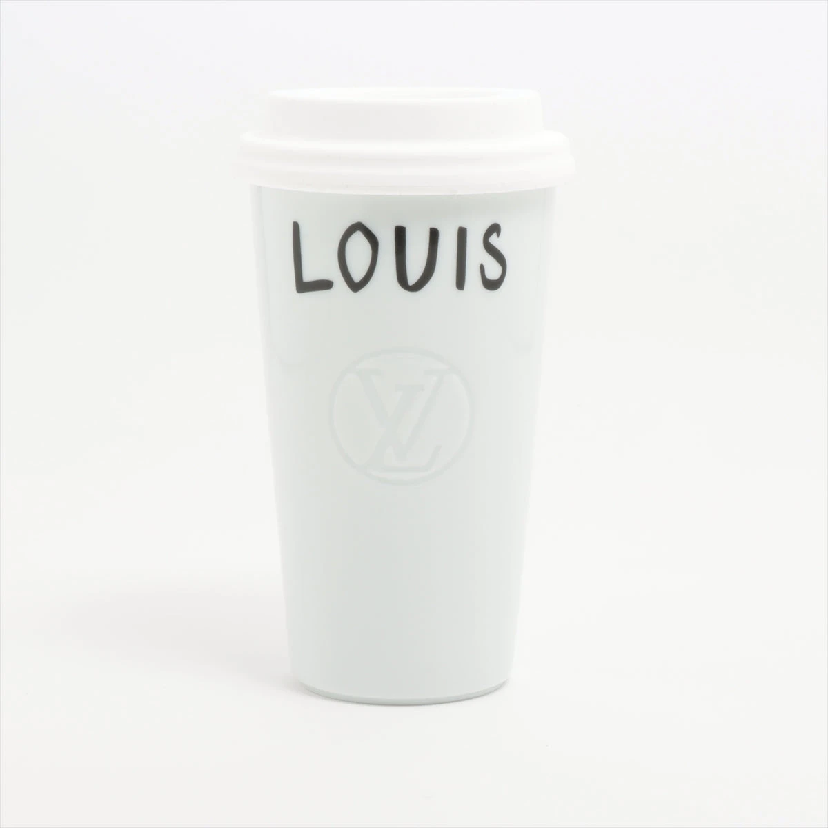 ヴィトン カップ ルイ LG3274 タンブラー 陶器 ホワイト GI0909