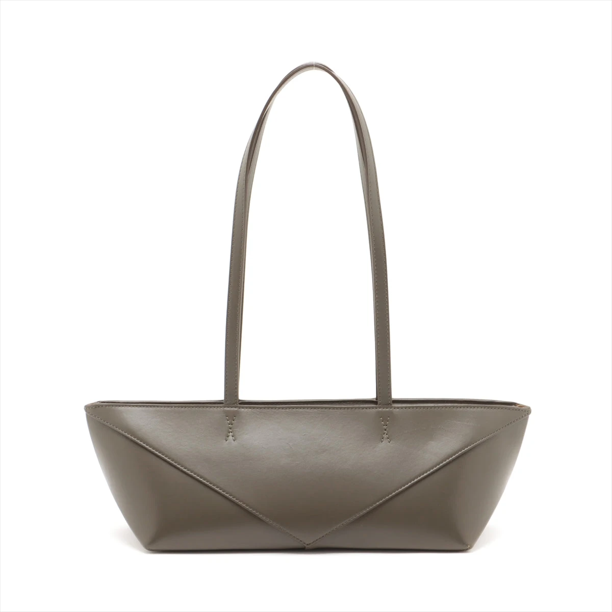 ロエベ パズルフォルド クロップド レザー ショルダーバッグ