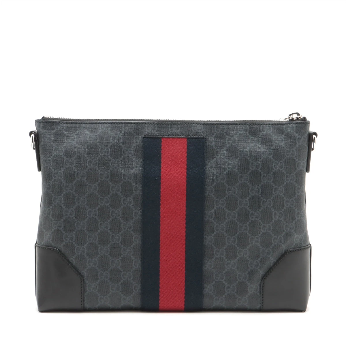 グッチ GGスプリーム ショルダーバッグ ブラック 474139 A3446817  