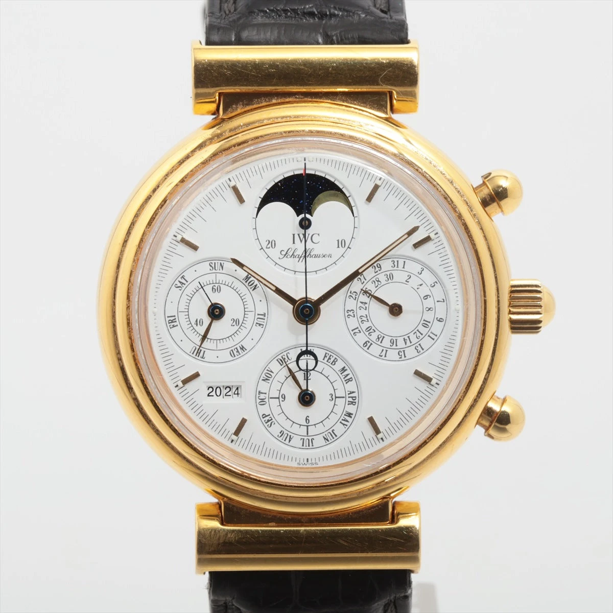 IWC ダヴィンチ パーペチュアルカレンダー クロノグラフ IW375003 YG