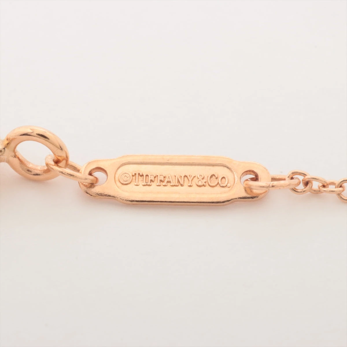 【未使用に近い】ティファニー ネックレス Tスマイル ミニ Au750 ティファニー TIFFANY＆CO Tスマイル ネックレスミニ ゴールド