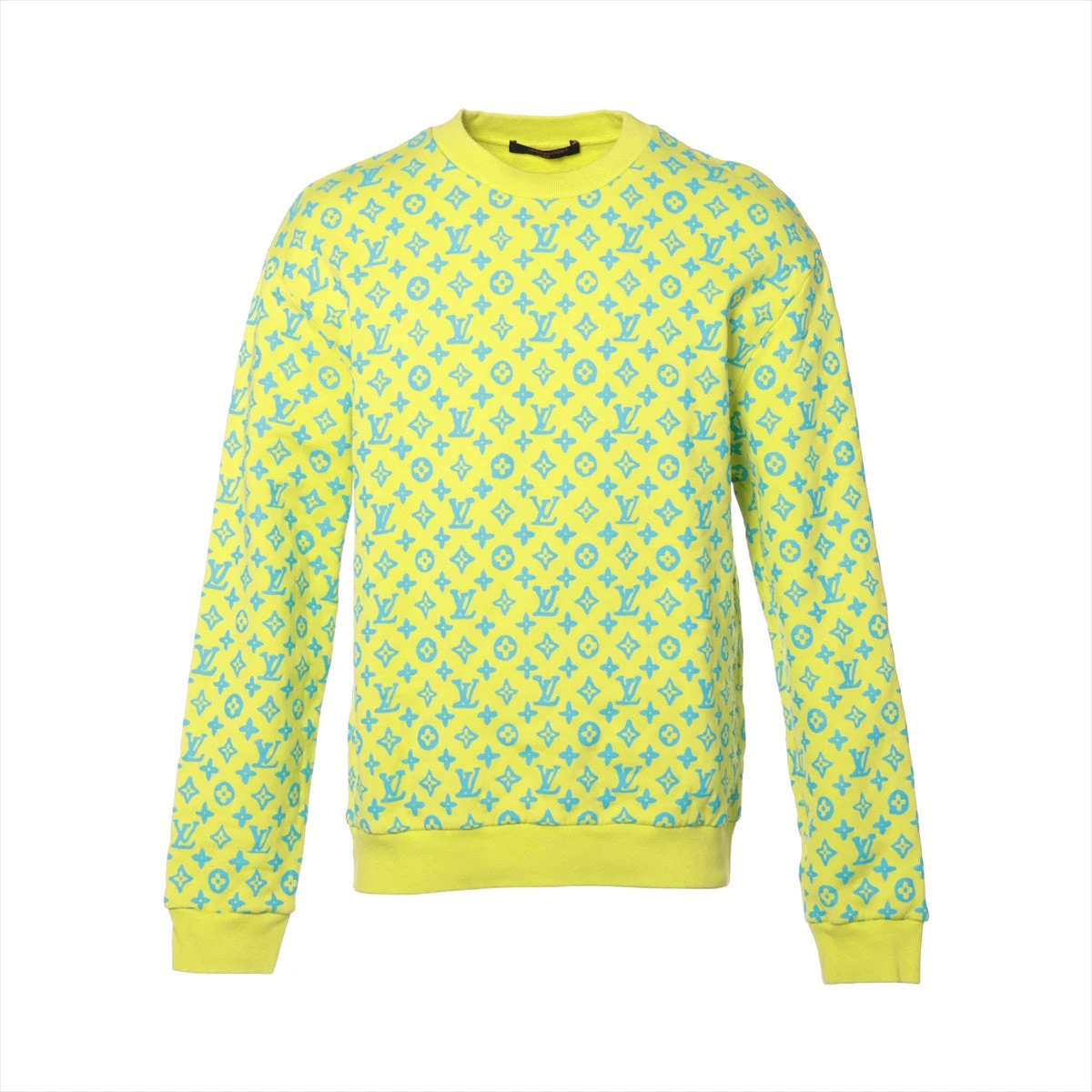 Louis Vuitton イエローロゴスウェット M Supreme Small Box Raglan Crewneck GLAYLouis Vuitton イエロー