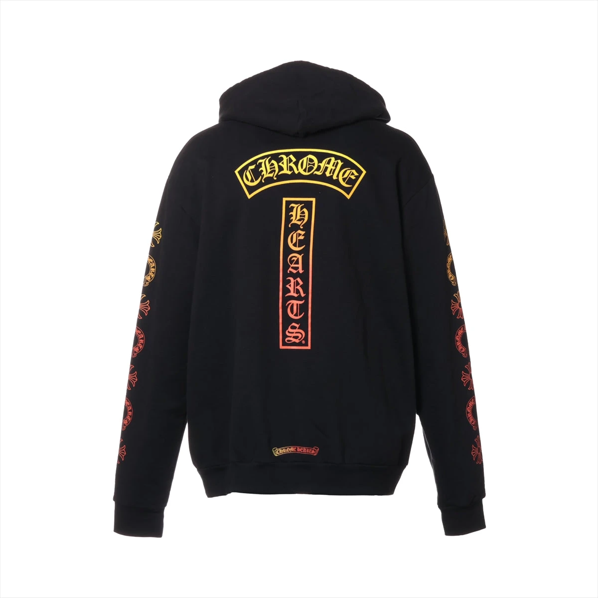CHROME HEARTS Y NOT フリースパーカー YNT U DETENT HDPL FLC クロムハーツ YNT U DETENT HDPL FLC クロスボタンフリース