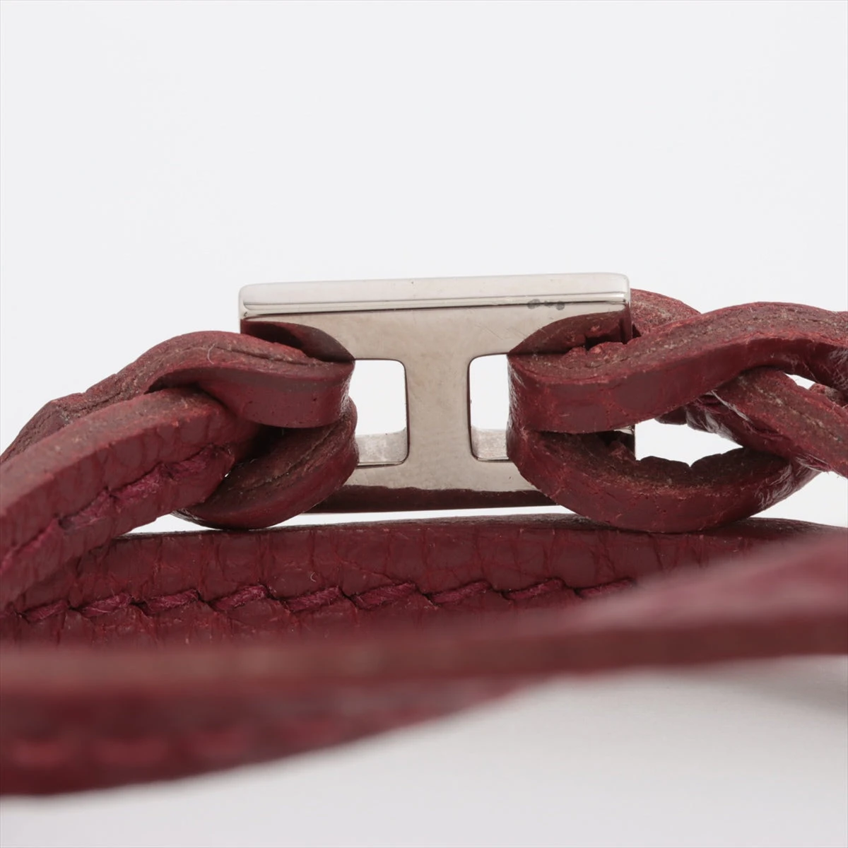 エルメス ティレット ブレスレット レザー ブラウン A3447374｜中古